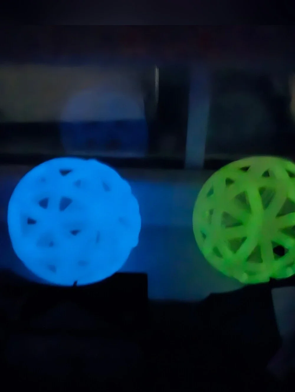 ASPCA Glow-in-The-Dark Caged Ball Dog Toy